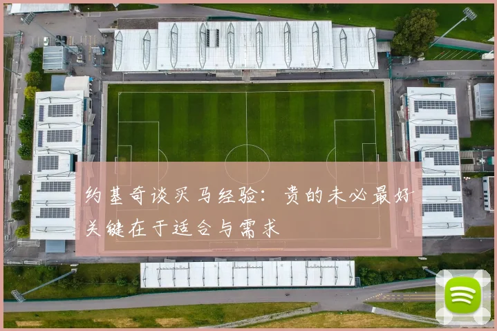 约基奇谈买马经验：贵的未必最好关键在于适合与需求